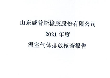 2021年度温室气体排放核查报告